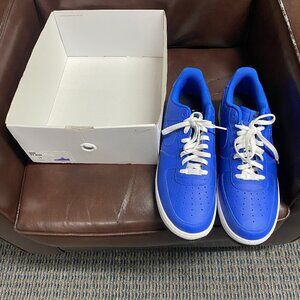 Nike Air Force 1 Low Blue Shoes CT7875-994  Mens US size 15